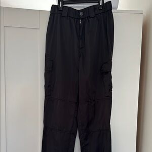 Forever 21 Black Utility Joggers